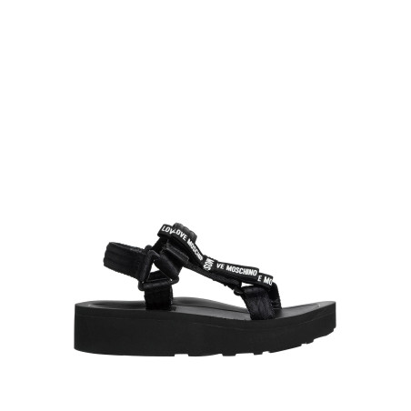 Sandalen Love Moschino schwarz