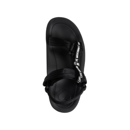 Sandalen Love Moschino schwarz
