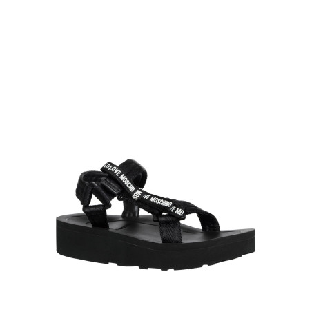 Sandalias Love Moschino negro