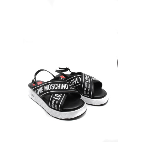 Sandali Love Moschino nero JA16315I0IIX300A