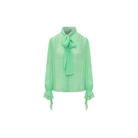 Camicia Pinko verde 102788A1JZ T38