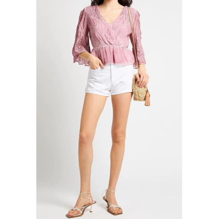 Top Guess vieux rose