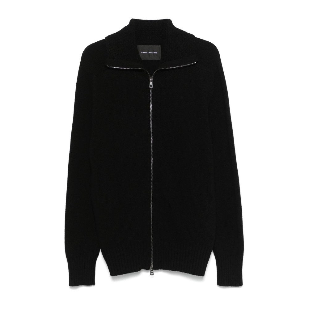 Strickjacke Tagliatore schwarz