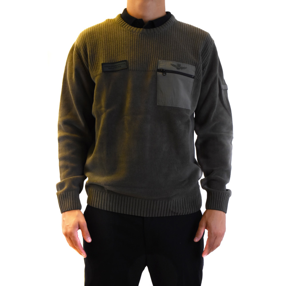 Pull Aeronautica Militare vert militaire