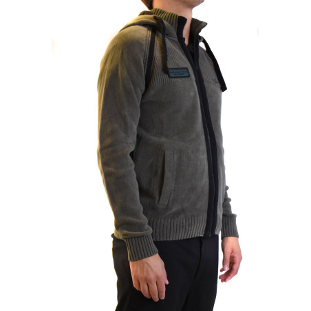 Hoodie Aeronautica Militare military green 242MA1516L539