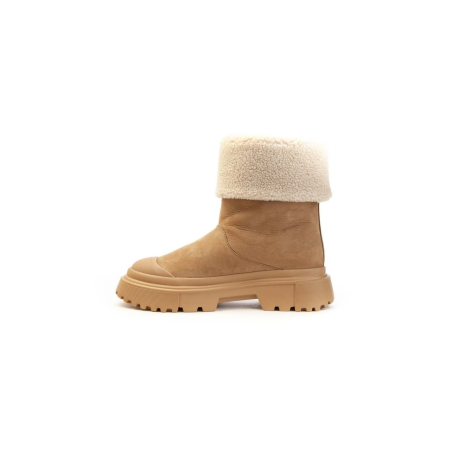 Stiefel Hogan beige