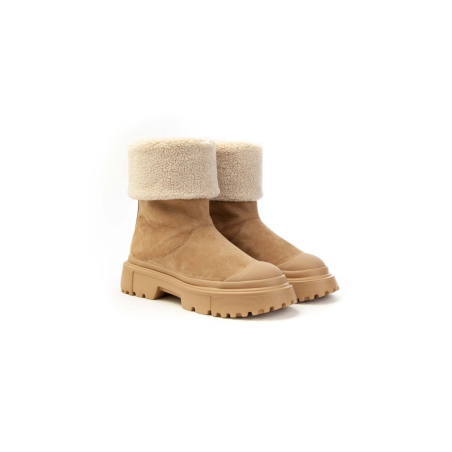 Stiefel Hogan beige