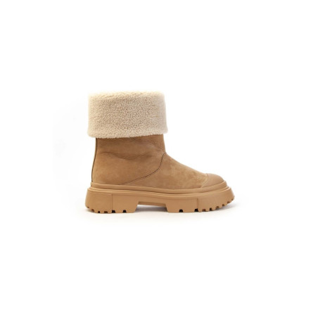 Stiefel Hogan beige