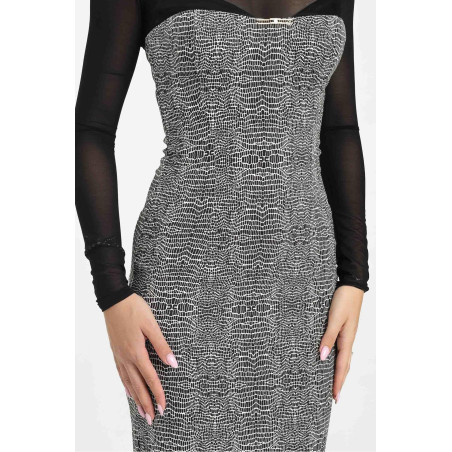 Abito Elisabetta Franchi nero GO 141 57E2 V390