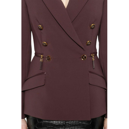 Veste Elisabetta Franchi Bordeaux
