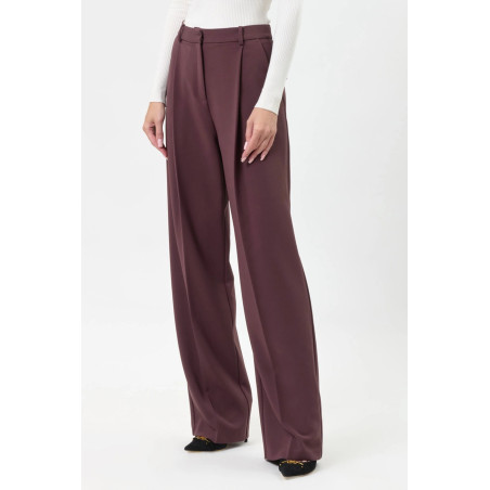 Pantaloni Elisabetta Franchi Bordeaux PA 125 56E2 V360