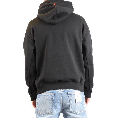 Felpa Marcelo Burlon nero CMBB040C99FLE002