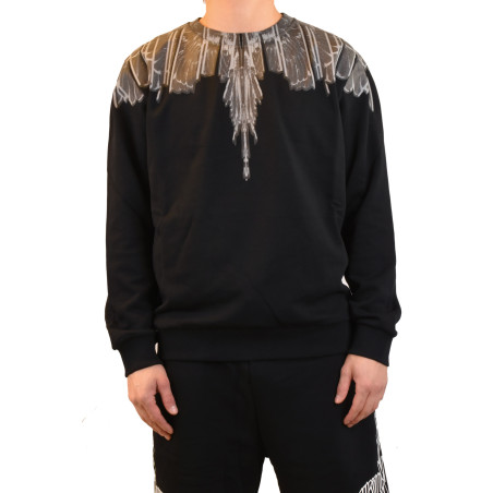 Hoodie Marcelo Burlon black S6MMASW019