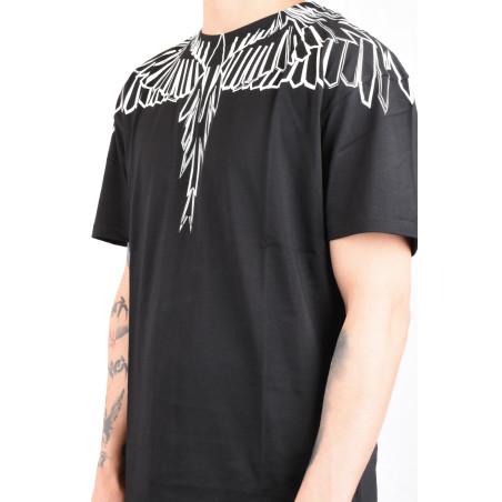 T-Shirt Marcelo Burlon black S6CMMATH010