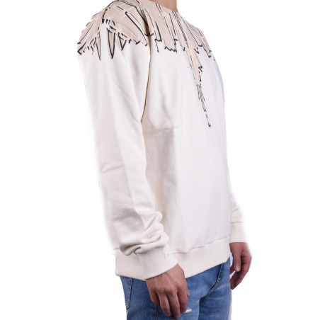 Felpa Marcelo Burlon bianco S6CMMASW019