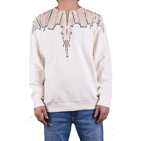Sweat Marcelo Burlon blanc