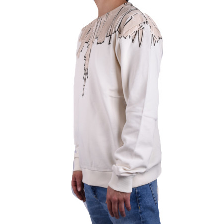 Hoodie Marcelo Burlon weiß