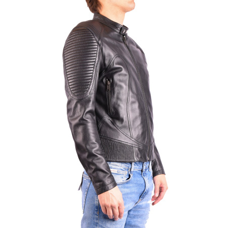 Jacket Les Hommes Urban black URA250L-UA250-9000