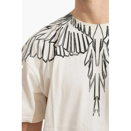 T-Shirt Marcelo Burlon bianco S6CMMATH010