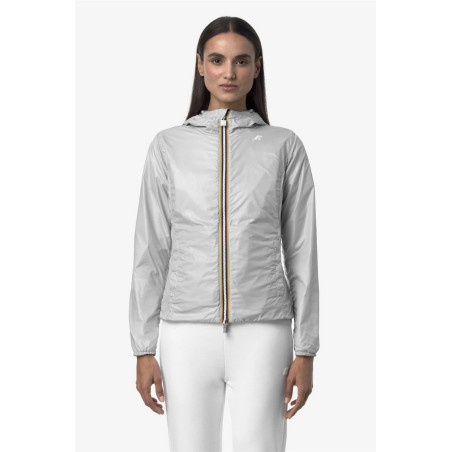 Giubbino K-Way grigio chiaro K7123MW