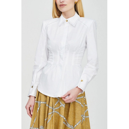 Camisa Elisabetta Franchi blanco