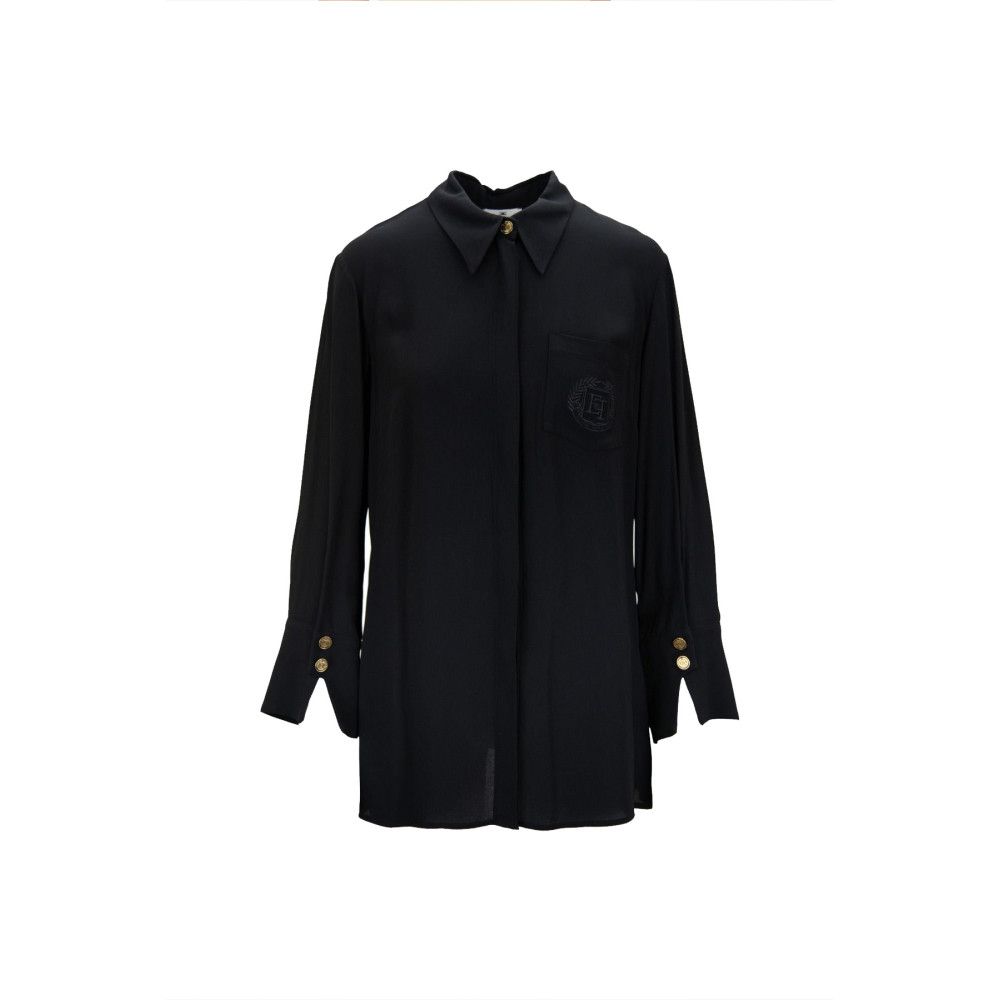 Chemise Elisabetta Franchi noir