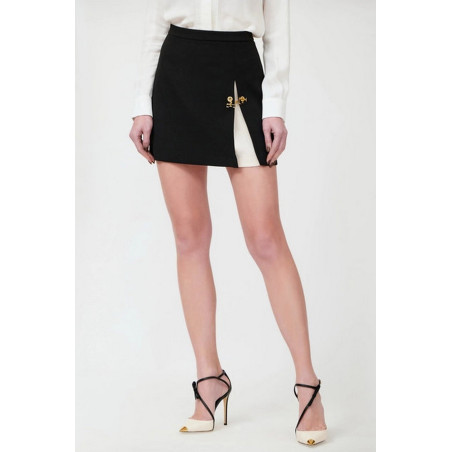 Skirt Elisabetta Franchi black GO-079-51E2-V300 685