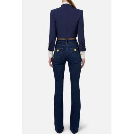 Jeans Elisabetta Franchi denim pj-74s-46e2-v380 104