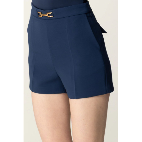Shorts Elisabetta Franchi azul