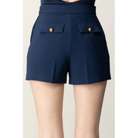 Shorts Elisabetta Franchi azul