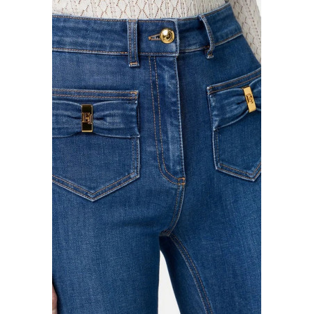 Jeans Elisabetta Franchi denim PJ-8NN-51E2-V420 104