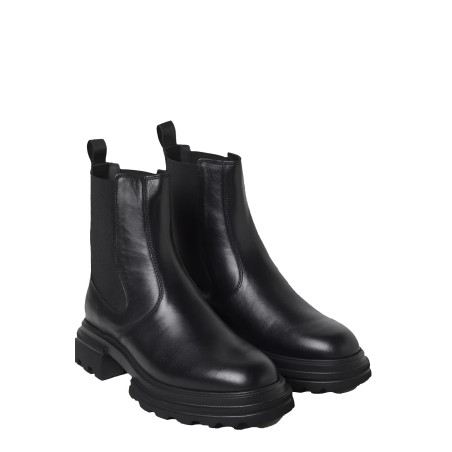 Booties Hogan black HXW6740FM006LOB999