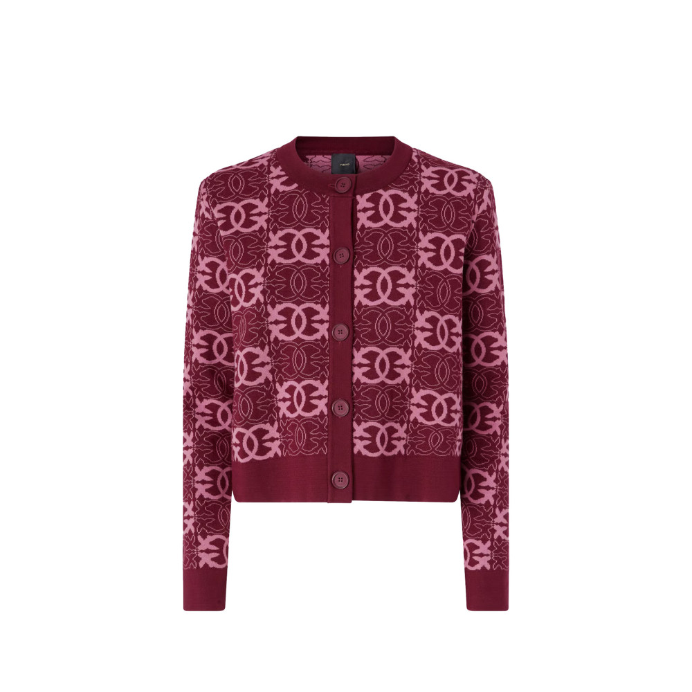 Strickjacke Pinko Burgund