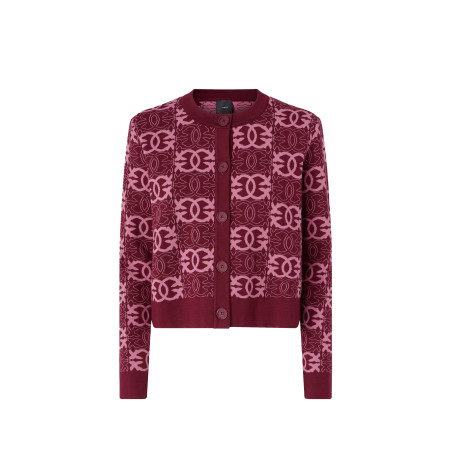 Strickjacke Pinko Burgund