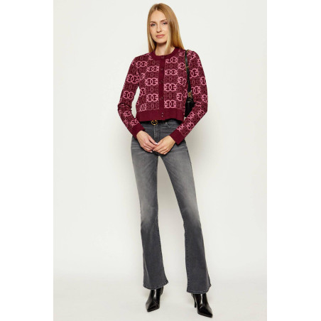 Strickjacke Pinko Burgund