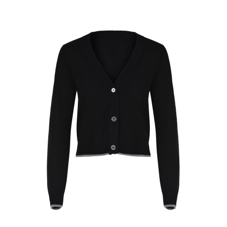 Cardigan Pinko nero 105447A2Q9 Z99