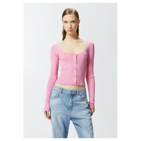 Strickjacke Pinko pink
