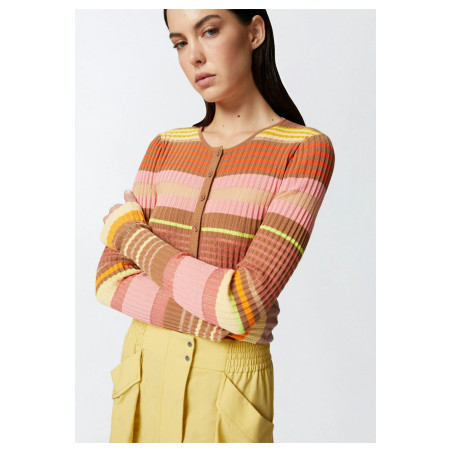 Cardigan Pinko Multicolor 104637 A2E8 RAINBOW