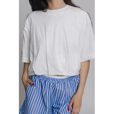 T-Shirt Pinko weiß