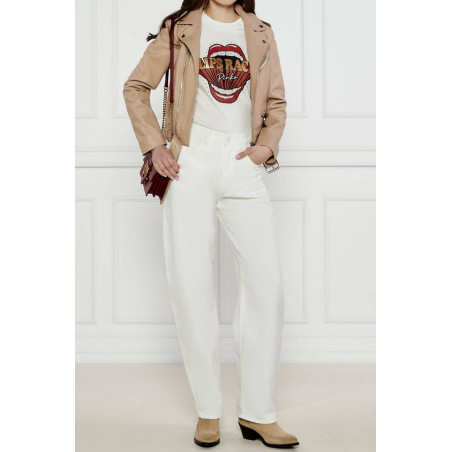 T-Shirt Pinko weiß