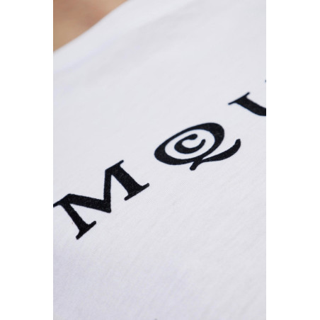 T-Shirt MCQ Alexander Mqueen bianco MN0828420 QTADD 0909