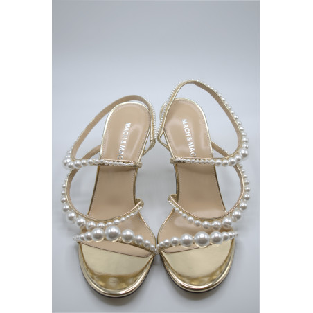 Sandalias MACH&MACH oro
