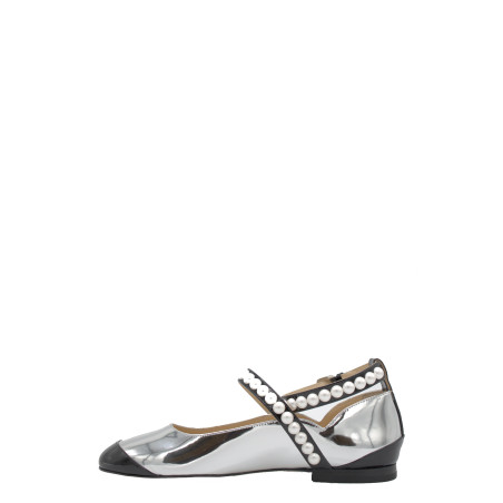 Ballerines MACH&MACH argent