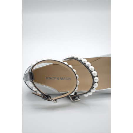 Ballerines MACH&MACH argent