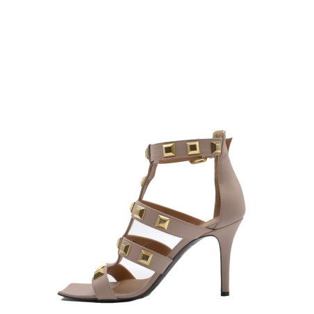 Sandals VIA ROMA 15 pink 3704 NAPPA