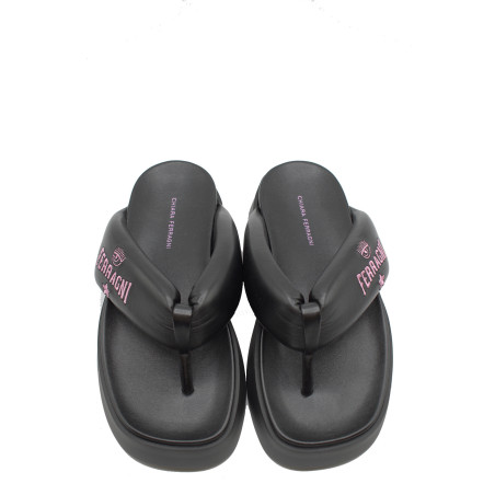 Tongs Chiara Ferragni noir
