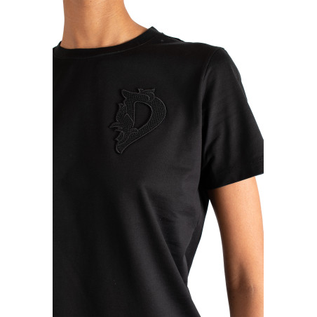 T-Shirt Dondup schwarz
