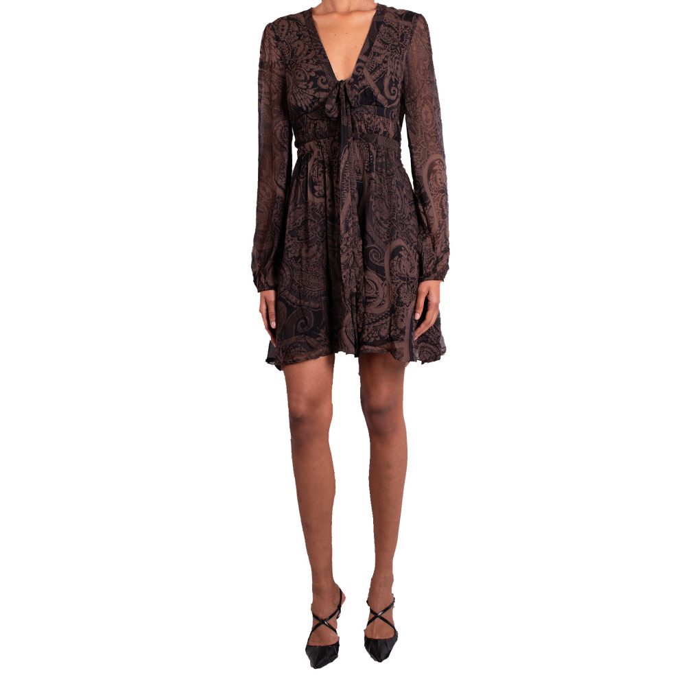Robe Pinko brun