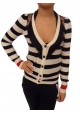 Frankie Morello maglia cardigan knitwear TM1630