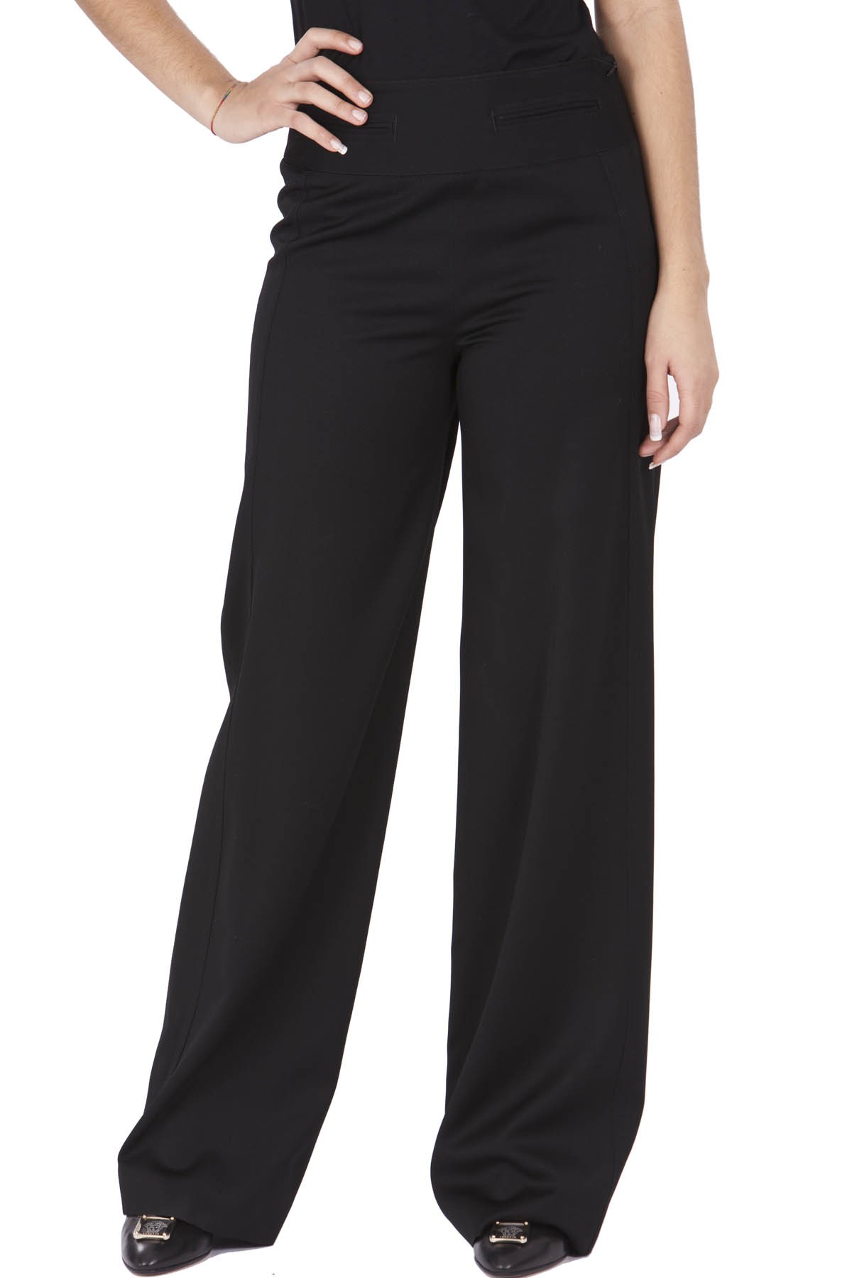 Woman Karan Collection Black REF-8457 Pants